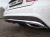 Mercedes-Benz E-Klasse (13–) Решетка на задний бампер (лист)